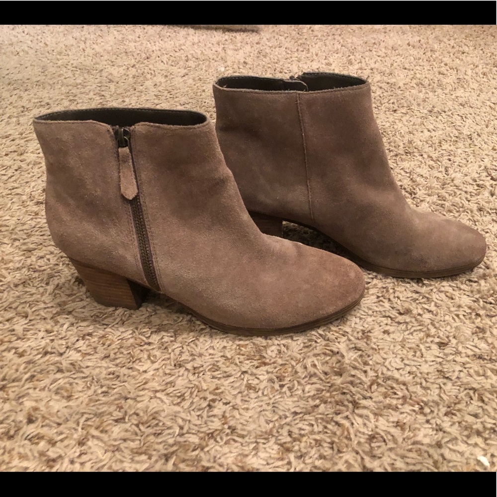 Nicole Suede Booties